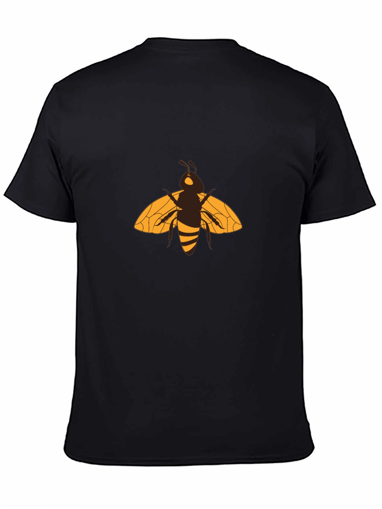 Bee Graphic Black T-Shirt