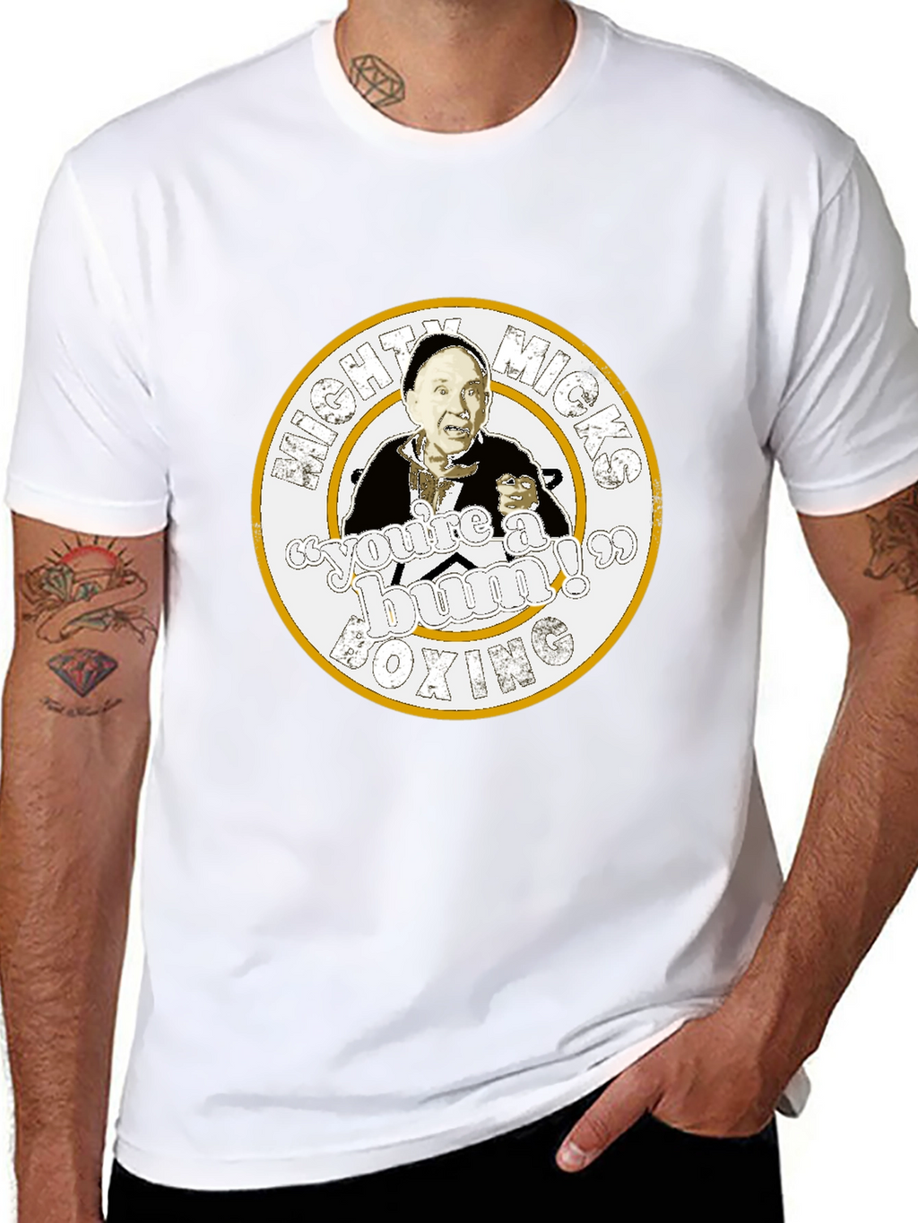 Mighty Micks Boxing Youre a Bum! T-Shirt