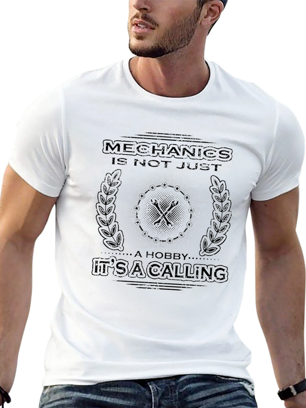 Mechanics Calling Black T-Shirt