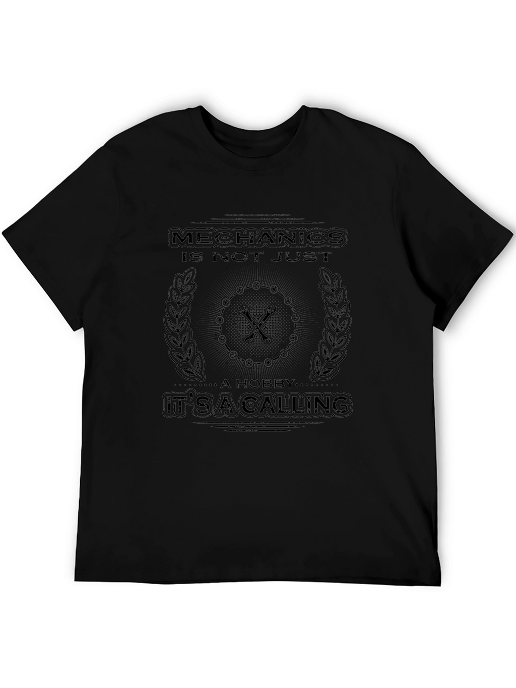 Mechanics Calling Black T-Shirt