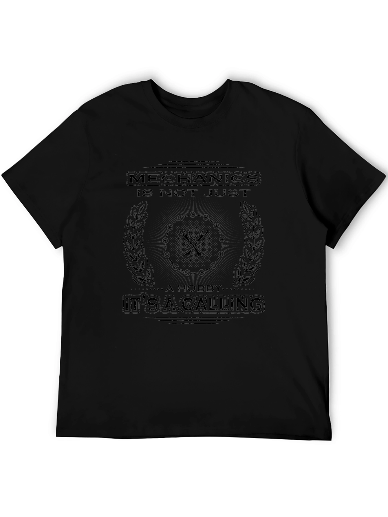Mechanics Calling Black T-Shirt