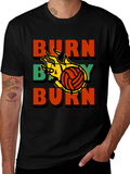 Burn Baby Burn Volleyball Graphic Tee