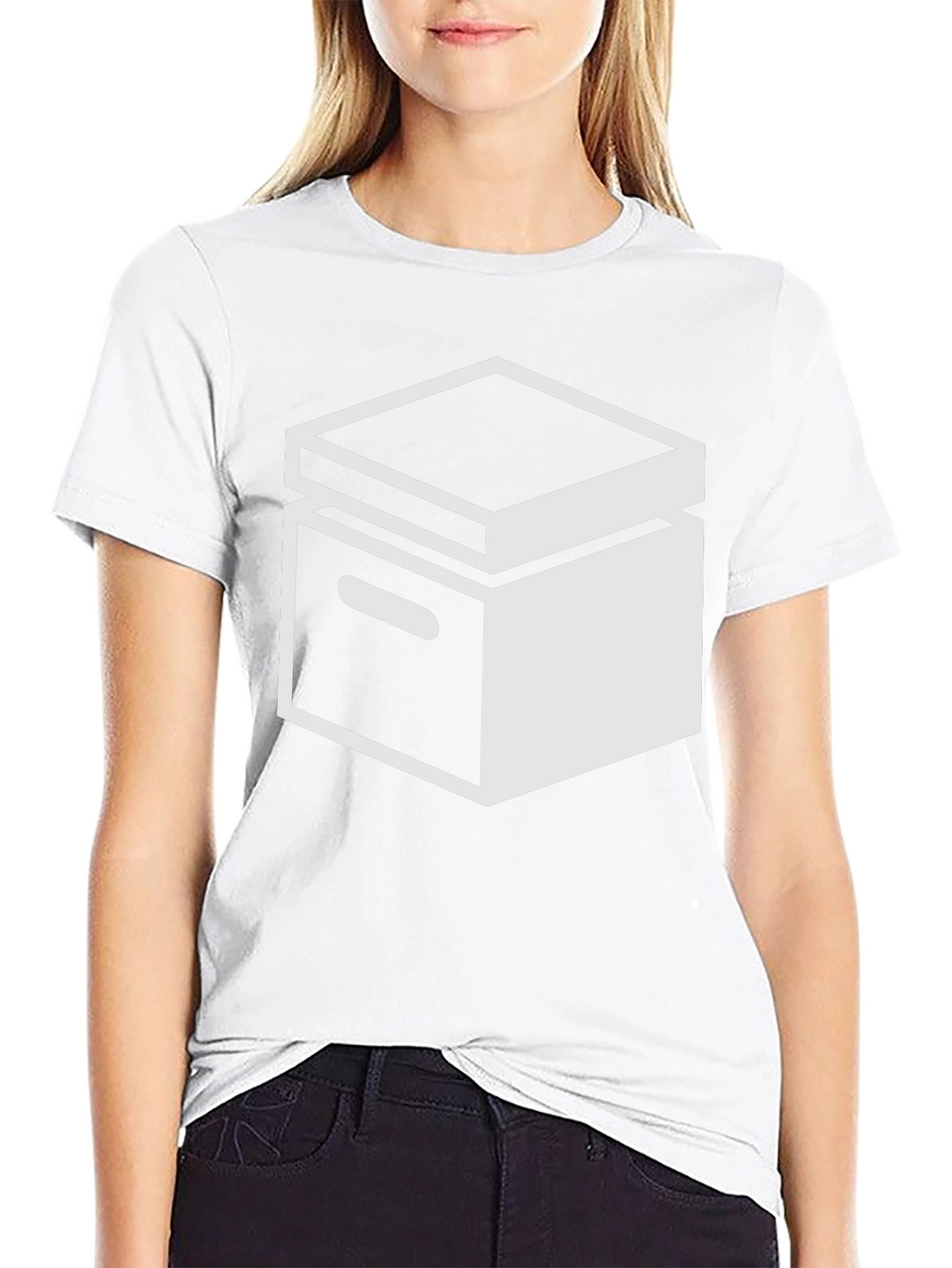 Box Graphic Black T-Shirt