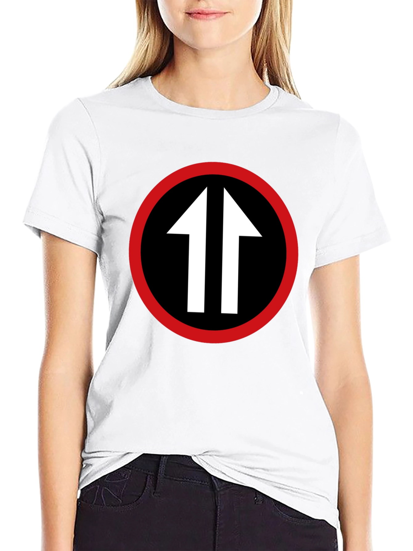 Upward Arrows T-Shirt - Bold Graphic Tee