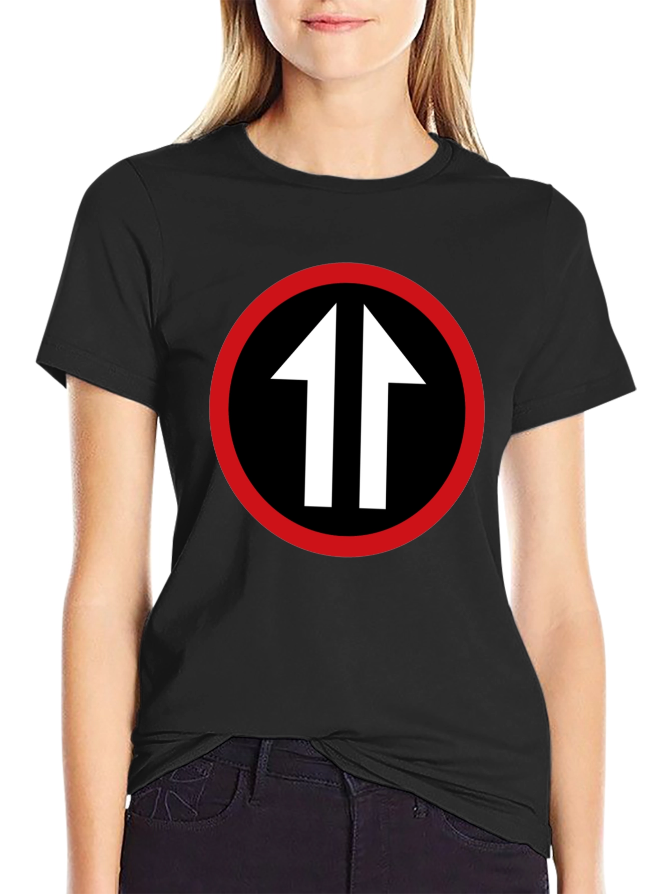 Upward Arrows T-Shirt - Bold Graphic Tee