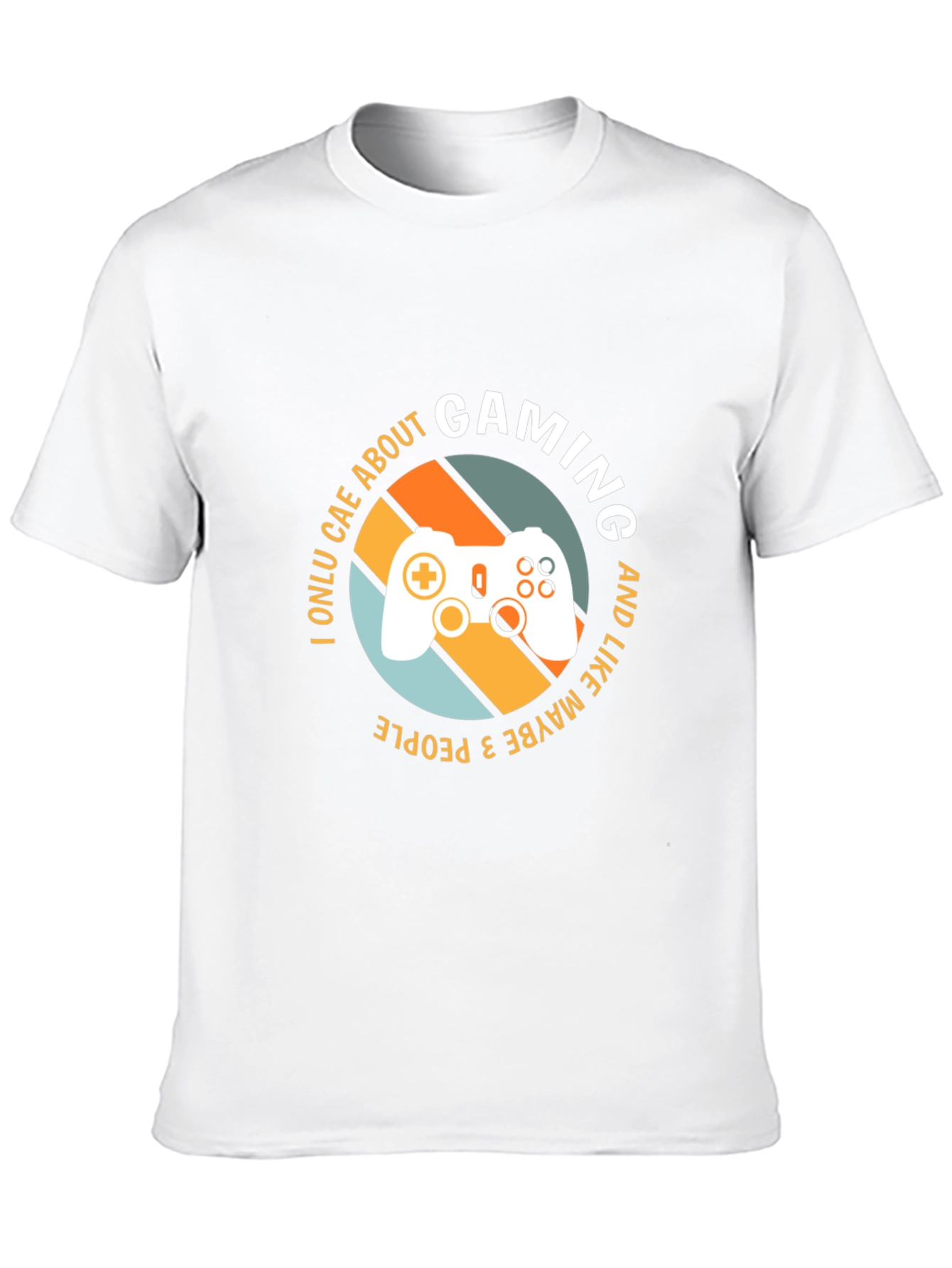 Gaming T-Shirt - I Only Care About Gaming