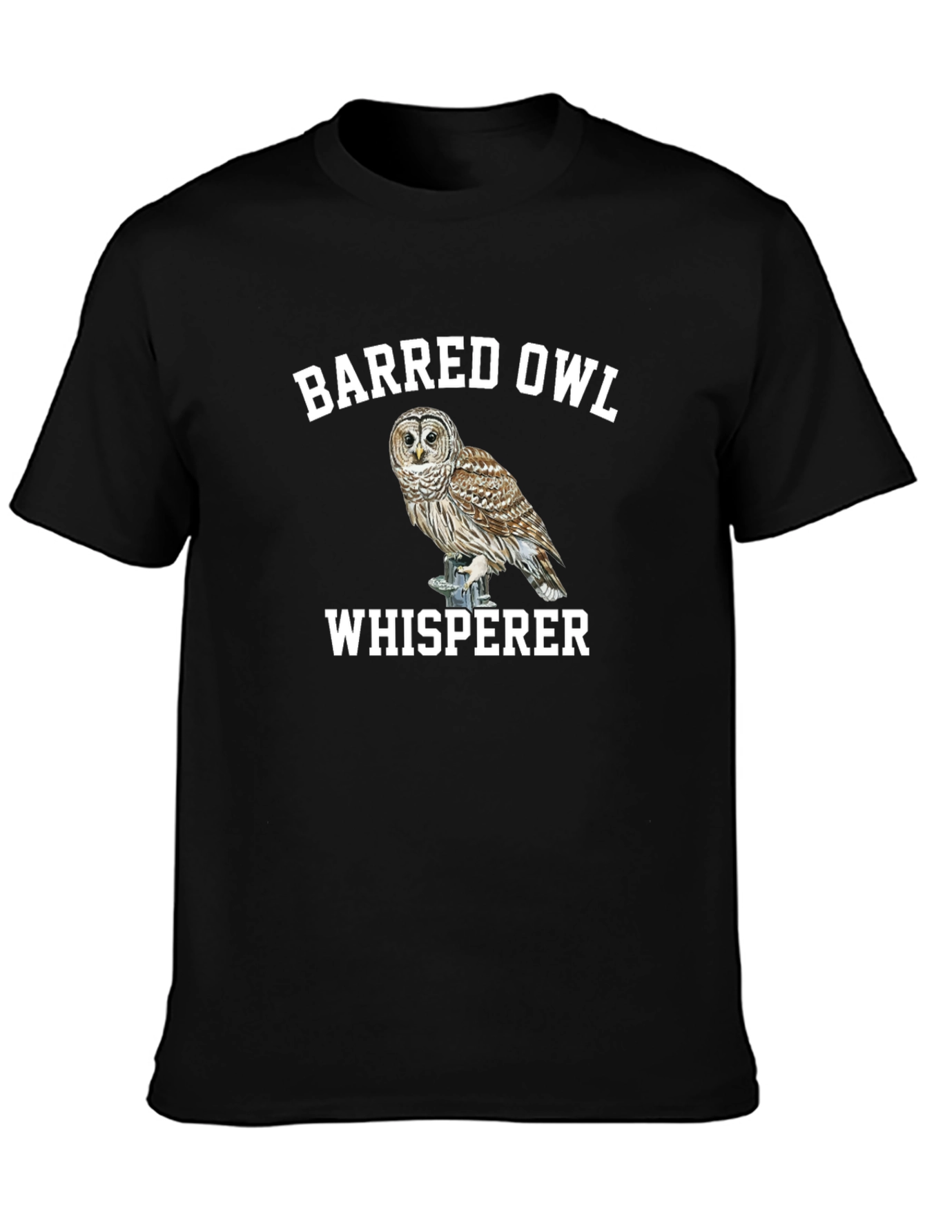 Barred Owl Whisperer T-Shirt - Nature Lover Tee