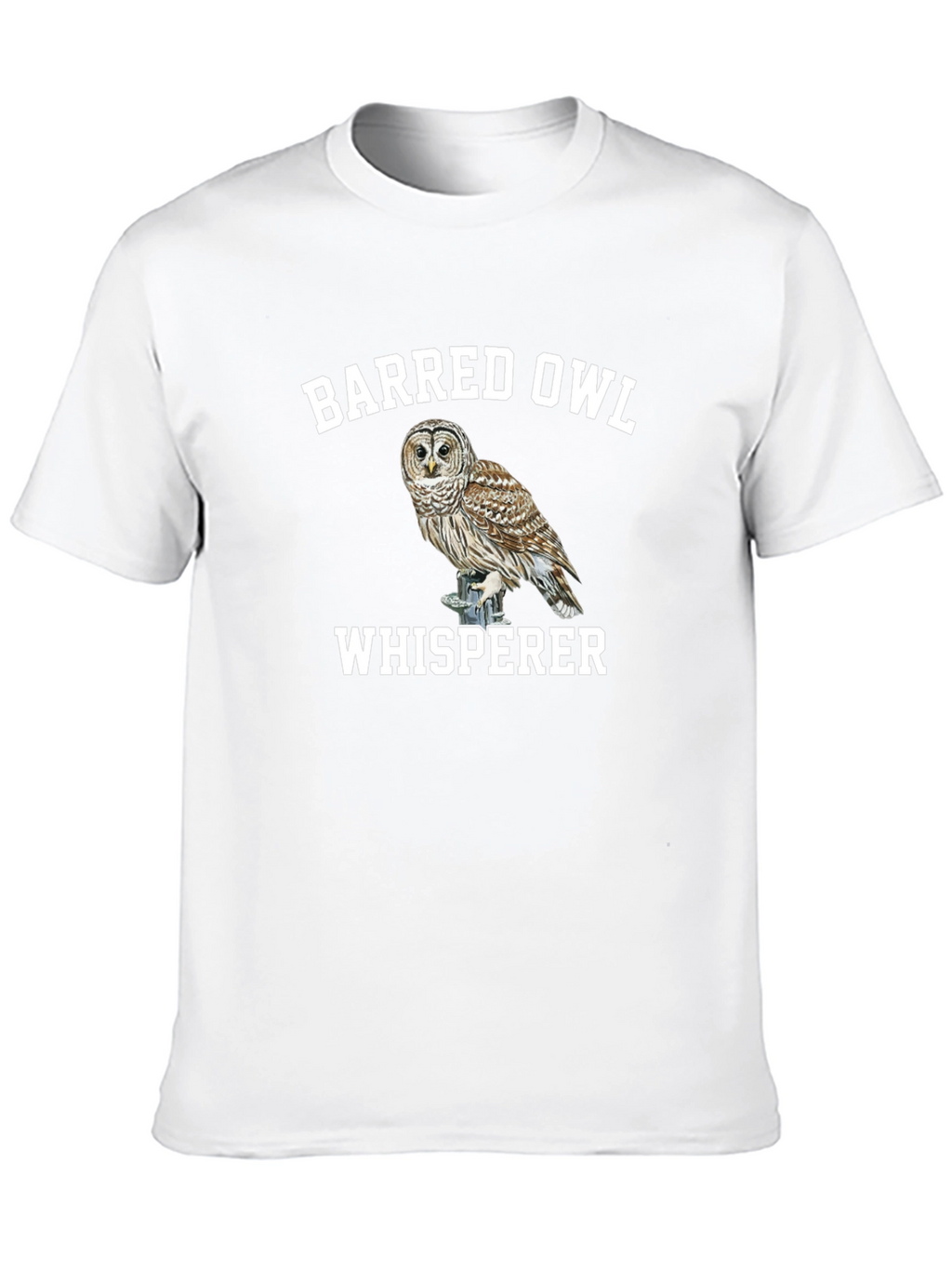 Barred Owl Whisperer T-Shirt - Nature Lover Tee