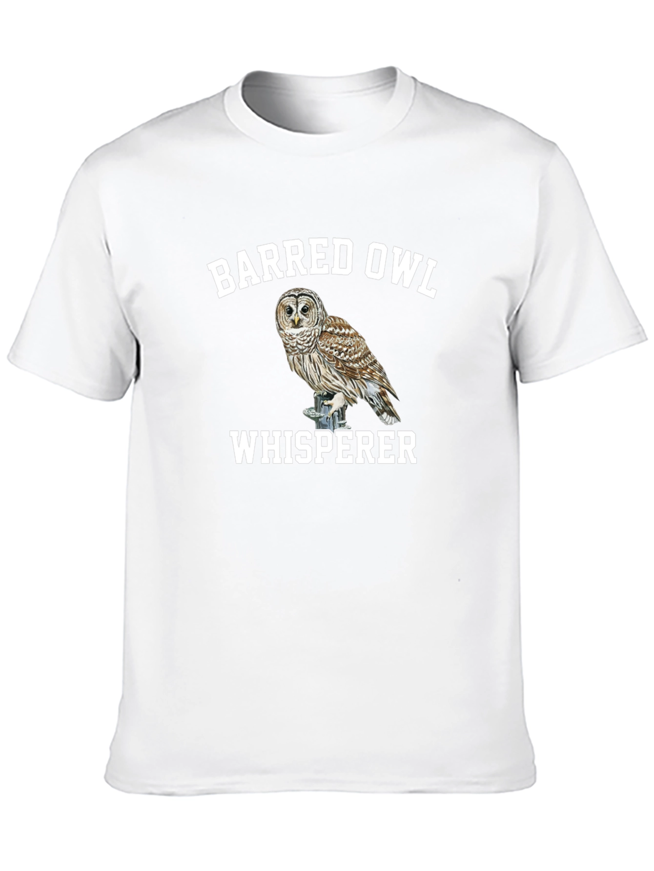 Barred Owl Whisperer T-Shirt - Nature Lover Tee