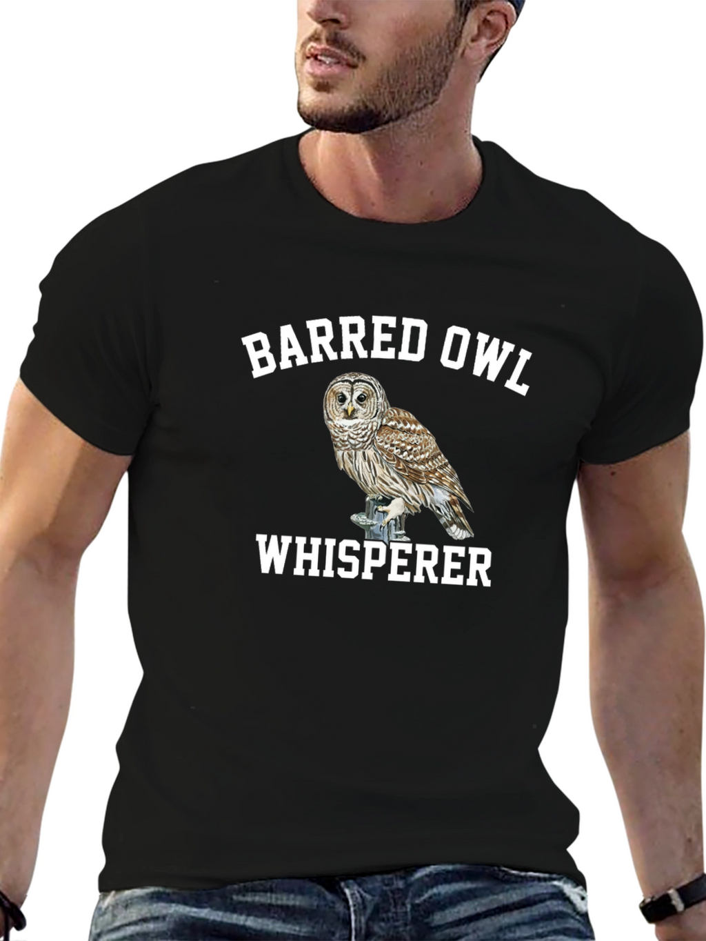 Barred Owl Whisperer T-Shirt - Nature Lover Tee
