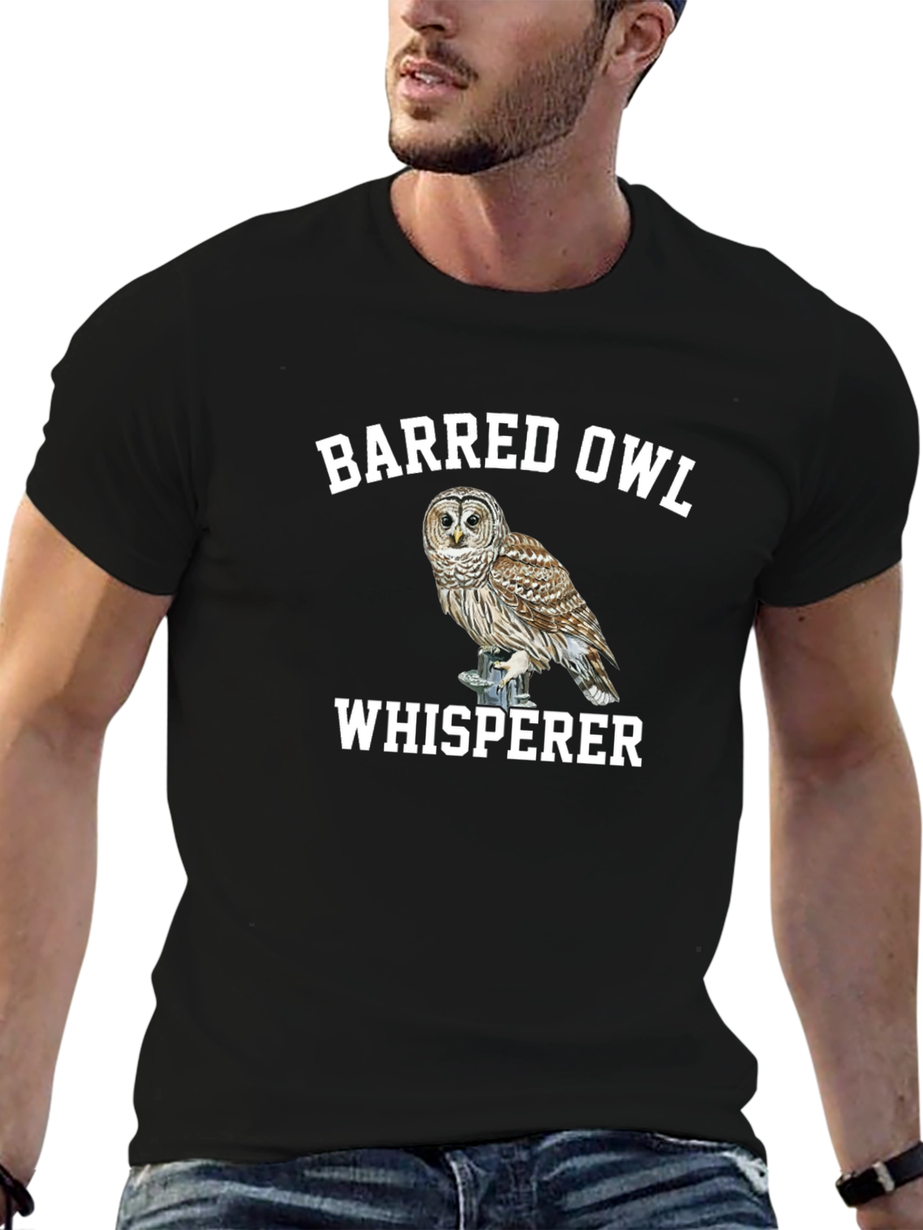Barred Owl Whisperer T-Shirt - Nature Lover Tee