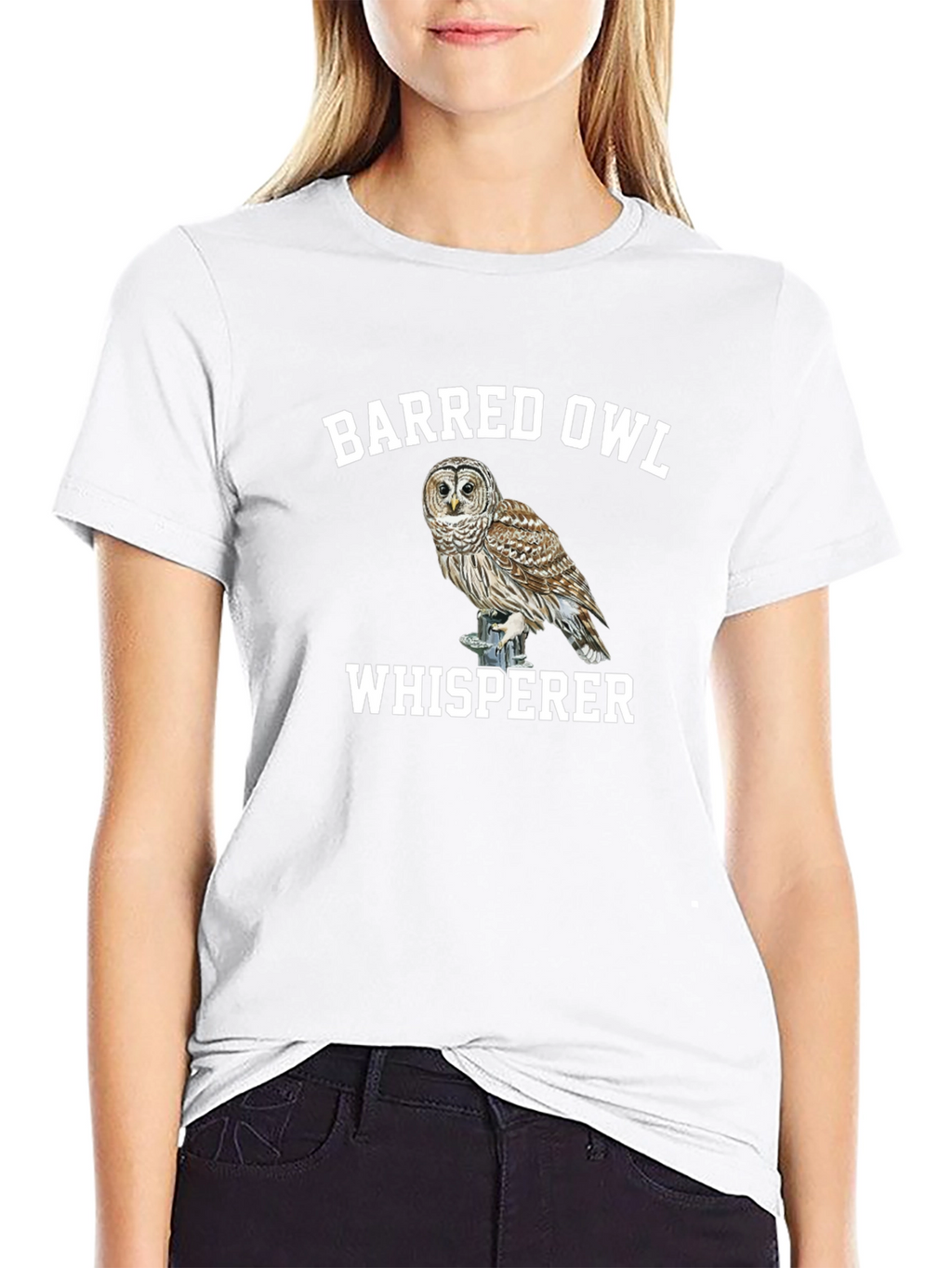 Barred Owl Whisperer T-Shirt - Nature Lover Tee