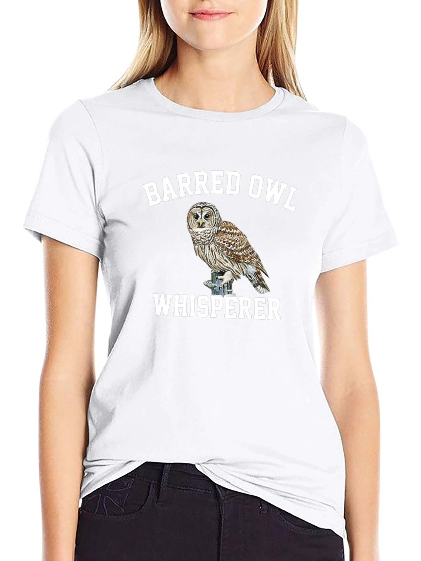 Barred Owl Whisperer T-Shirt - Nature Lover Tee