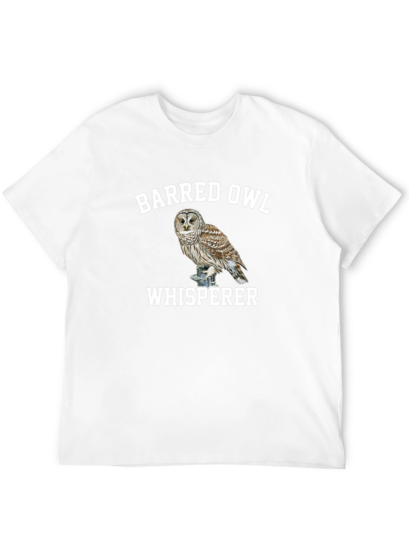 Barred Owl Whisperer T-Shirt - Nature Lover Tee
