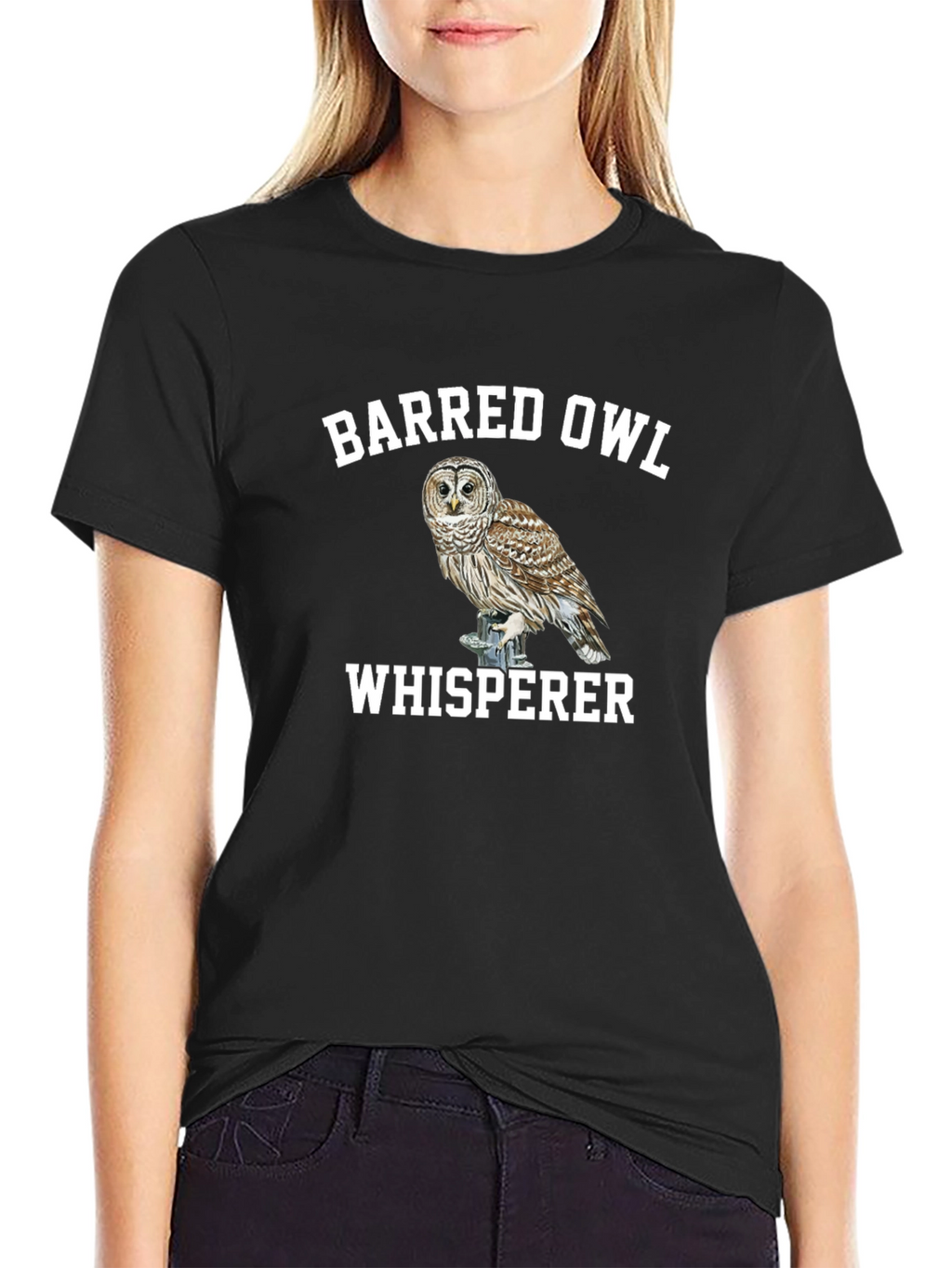 Barred Owl Whisperer T-Shirt - Nature Lover Tee