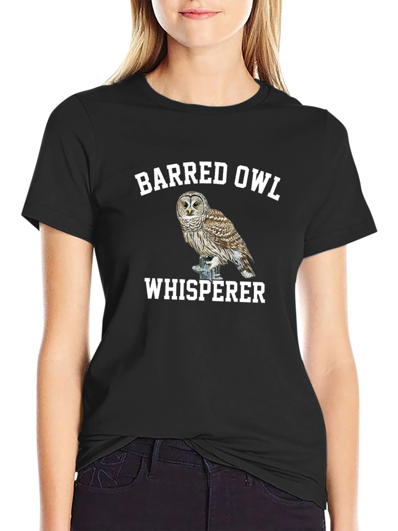 Barred Owl Whisperer T-Shirt - Nature Lover Tee