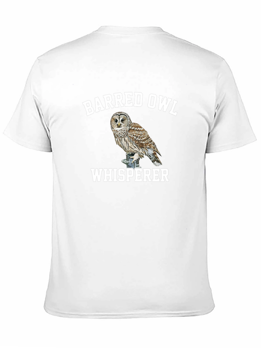 Barred Owl Whisperer T-Shirt - Nature Lover Tee