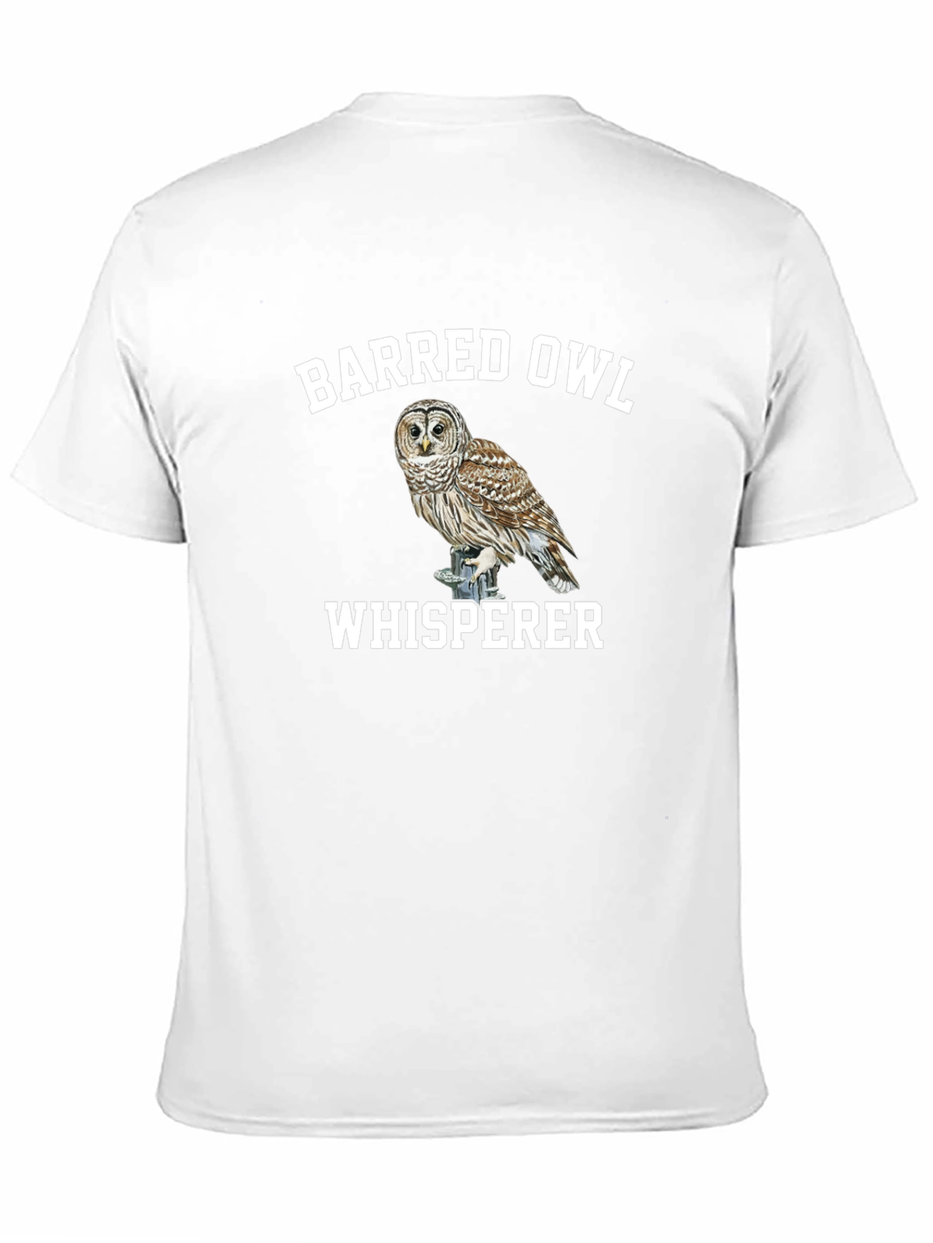 Barred Owl Whisperer T-Shirt - Nature Lover Tee