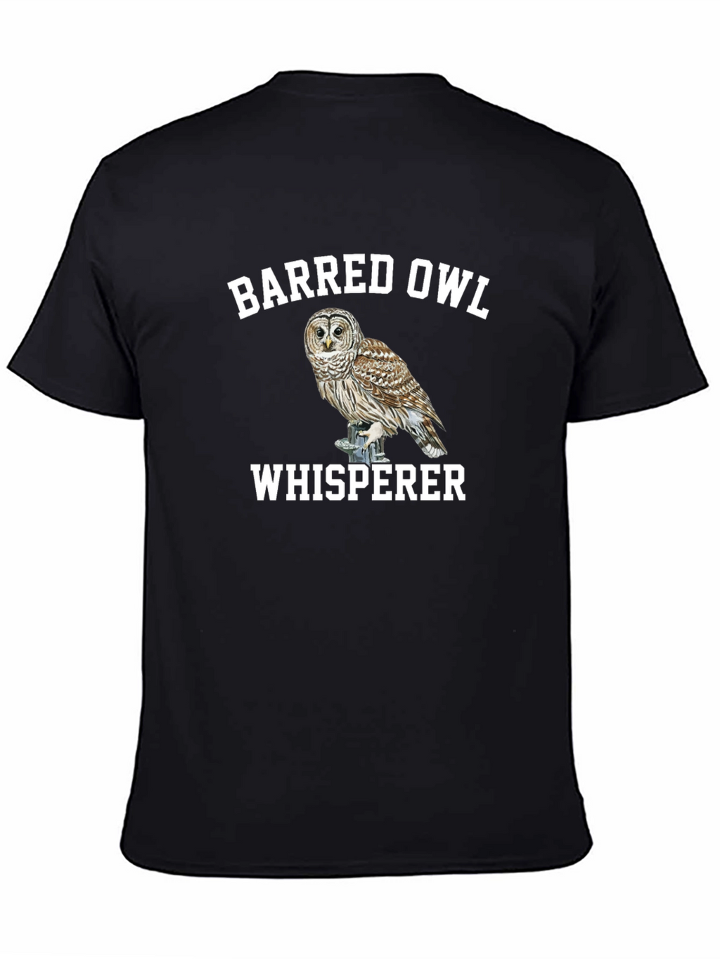 Barred Owl Whisperer T-Shirt - Nature Lover Tee