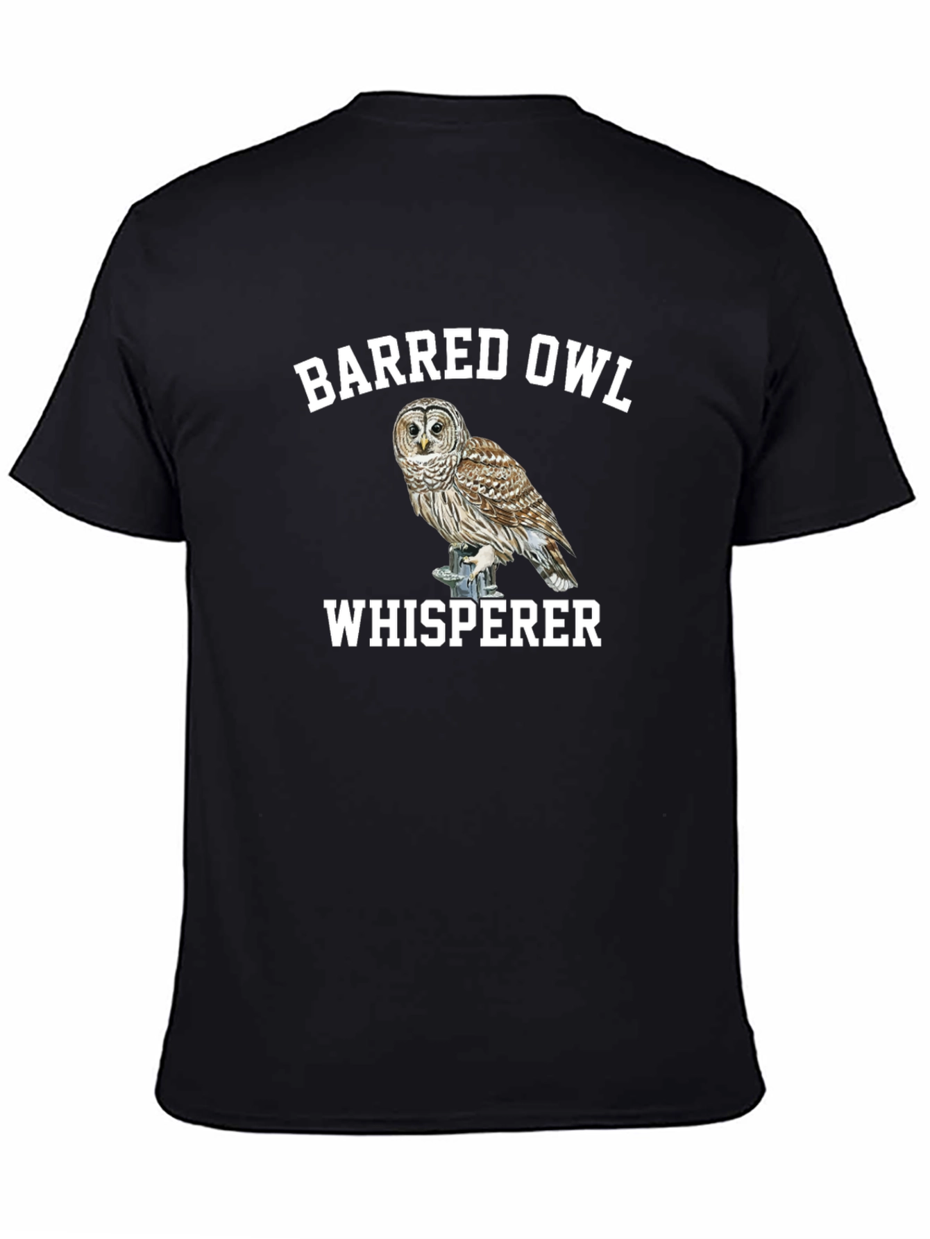 Barred Owl Whisperer T-Shirt - Nature Lover Tee