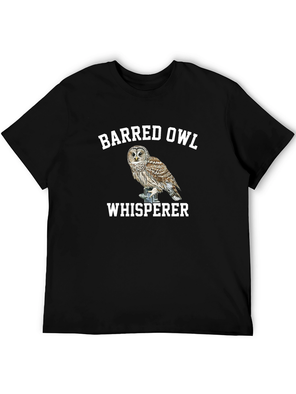 Barred Owl Whisperer T-Shirt - Nature Lover Tee