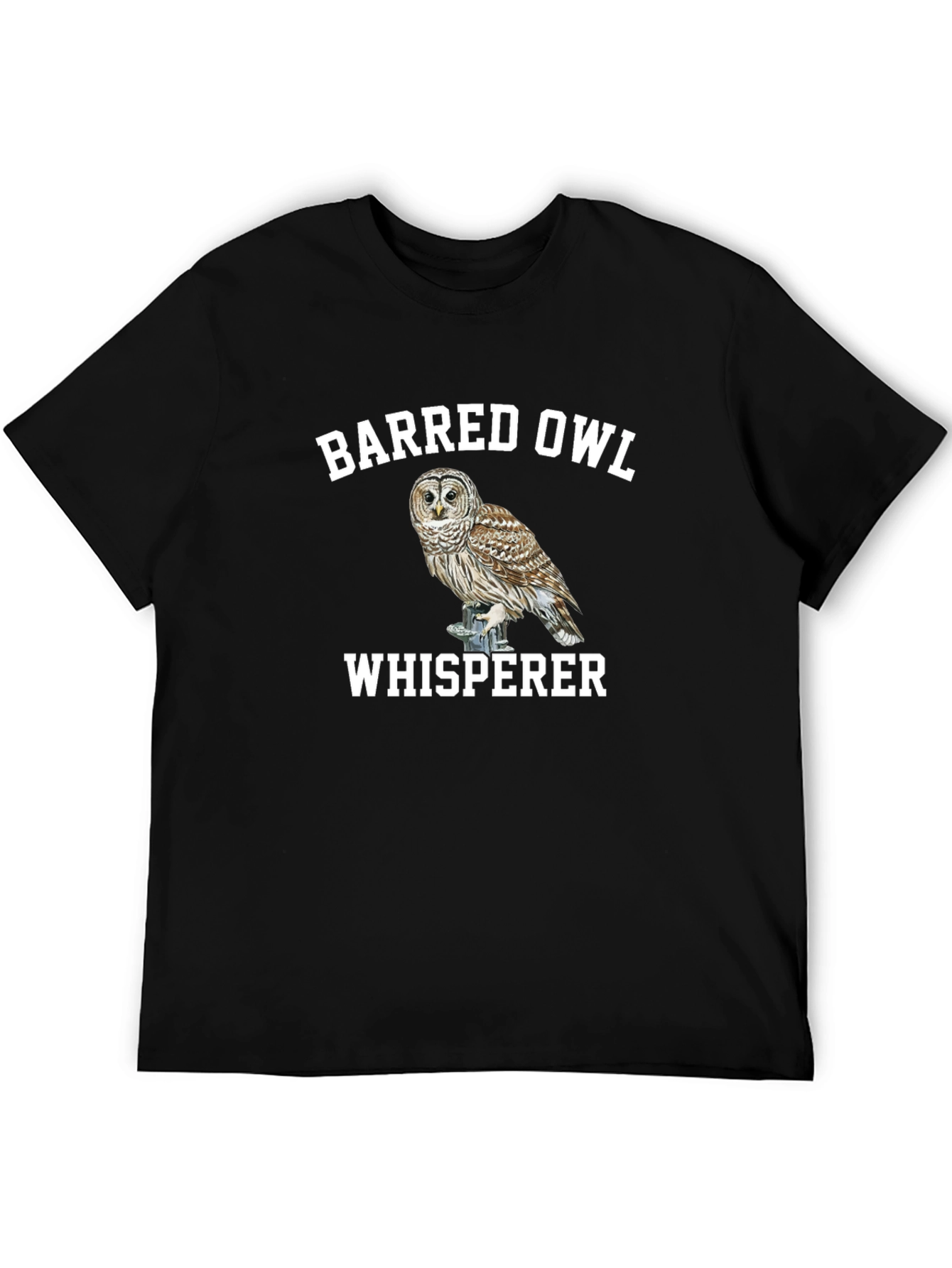 Barred Owl Whisperer T-Shirt - Nature Lover Tee