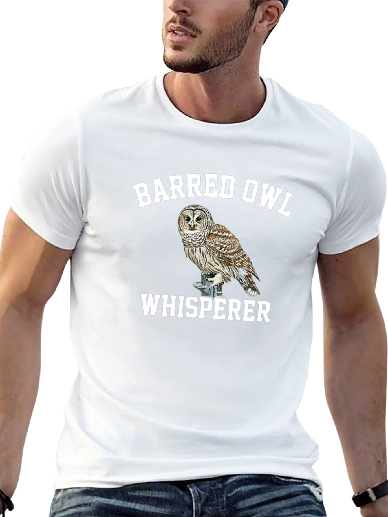 Barred Owl Whisperer T-Shirt - Nature Lover Tee