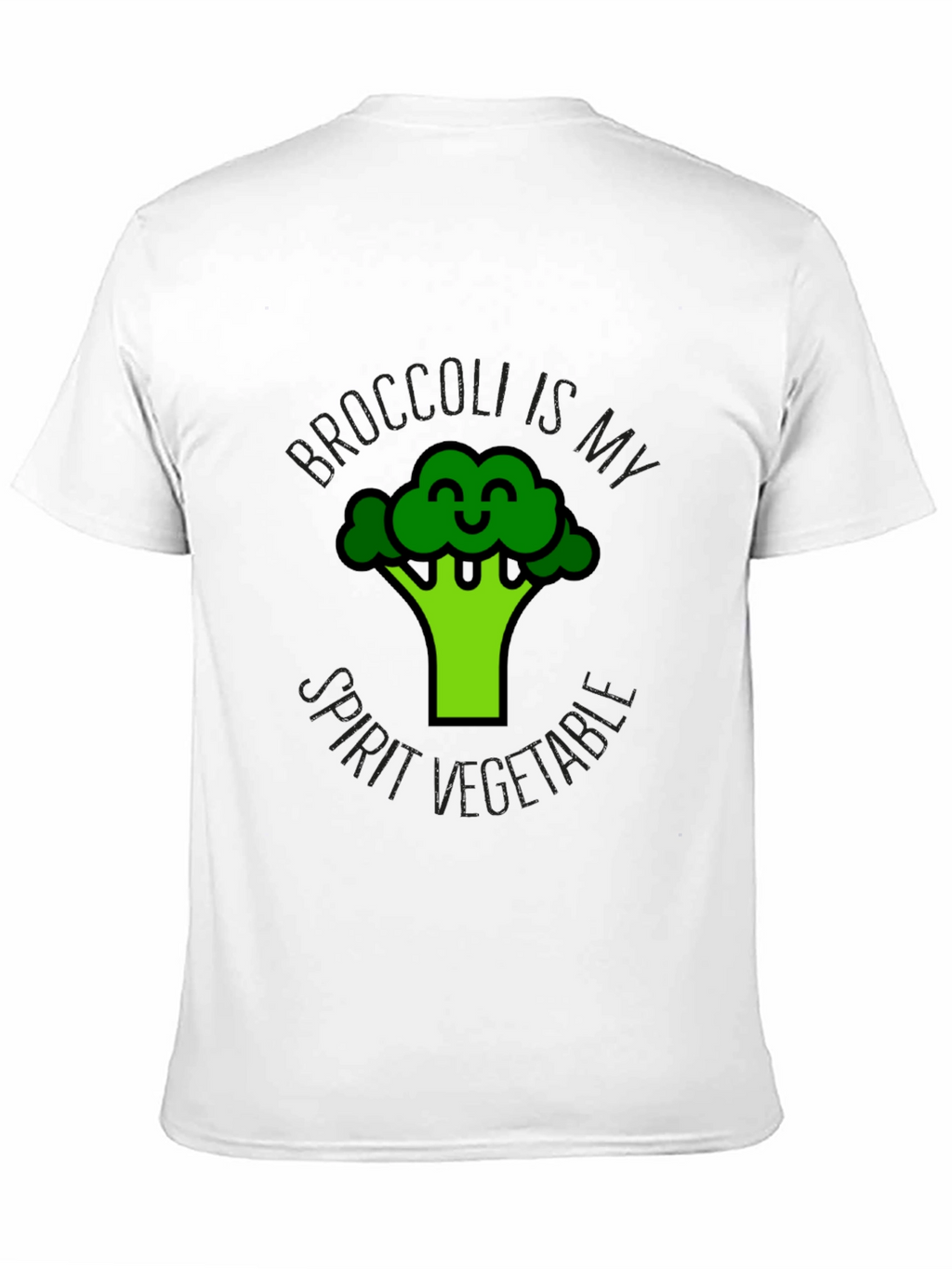 Broccoli is My Spirit Vegetable Graphic Tee