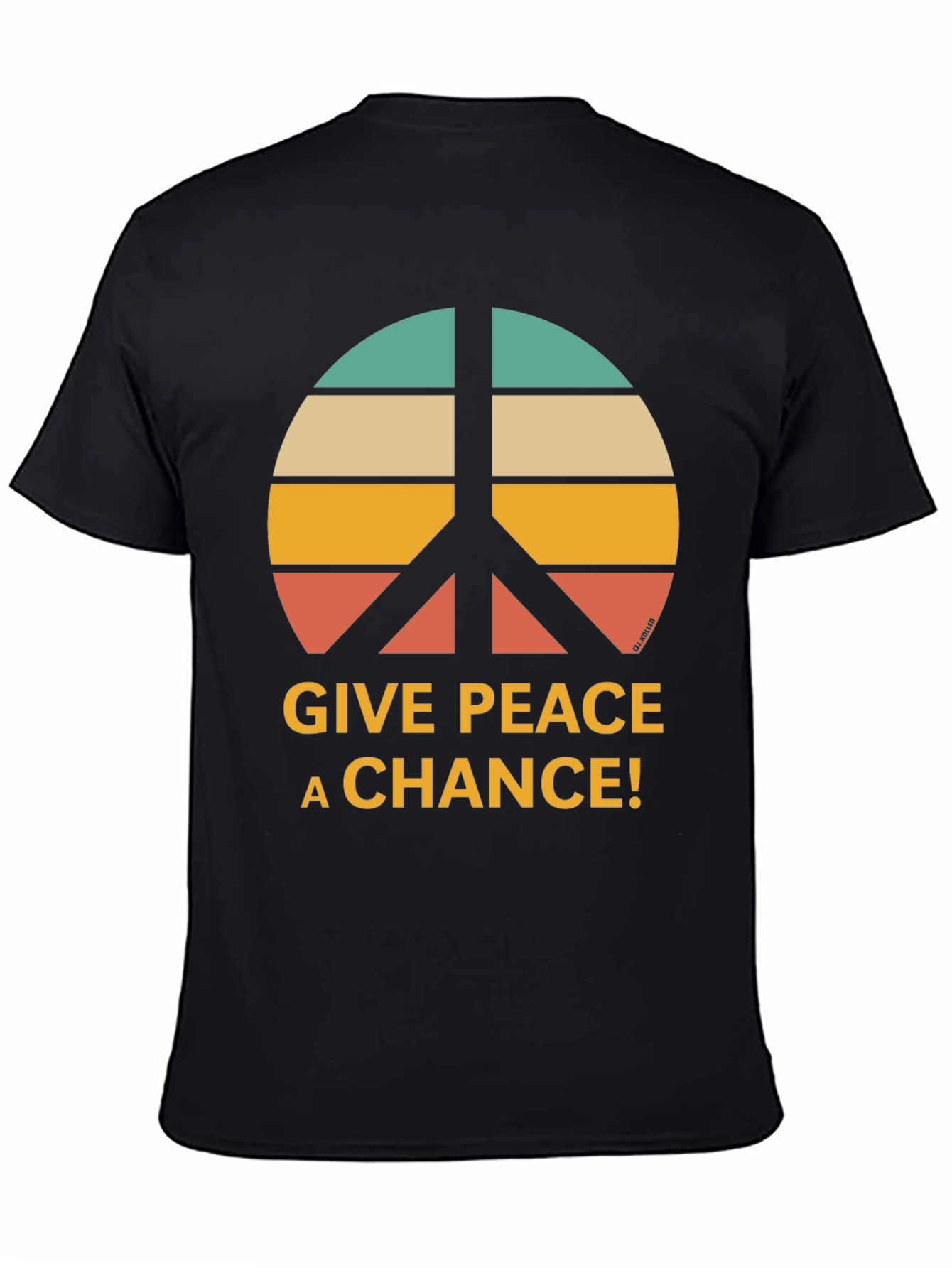Give Peace a Chance Retro Graphic T-Shirt