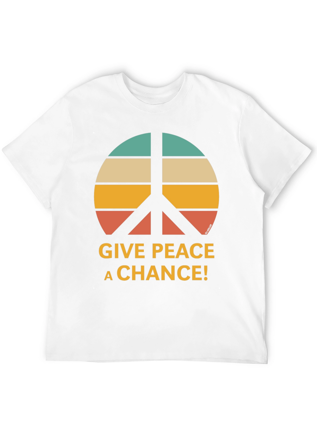 Give Peace a Chance Retro Graphic T-Shirt