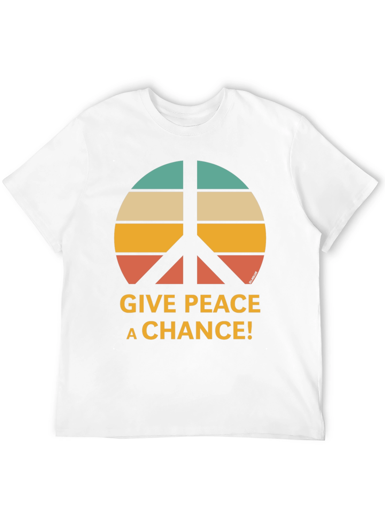 Give Peace a Chance Retro Graphic T-Shirt