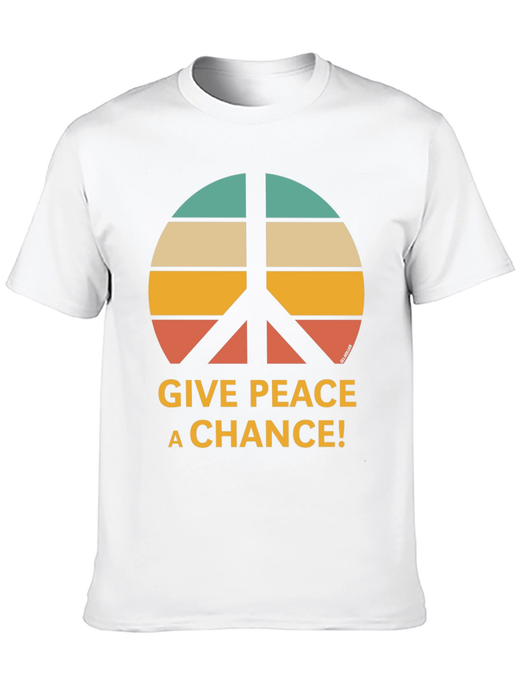 Give Peace a Chance Retro Graphic T-Shirt