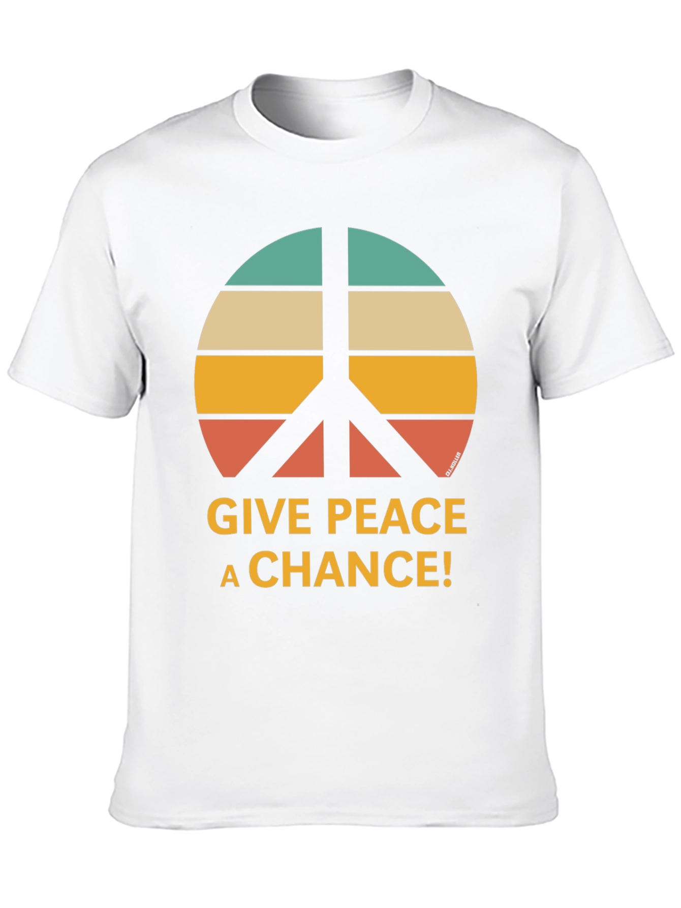 Give Peace a Chance Retro Graphic T-Shirt