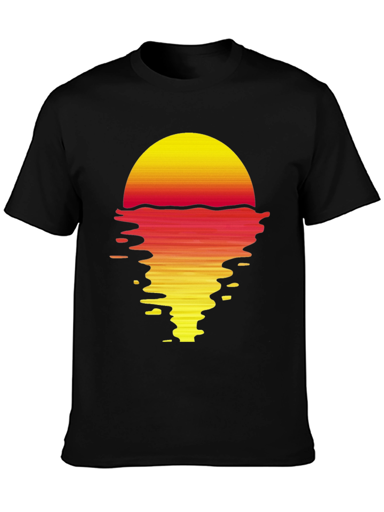 Retro Sunset Graphic T-Shirt