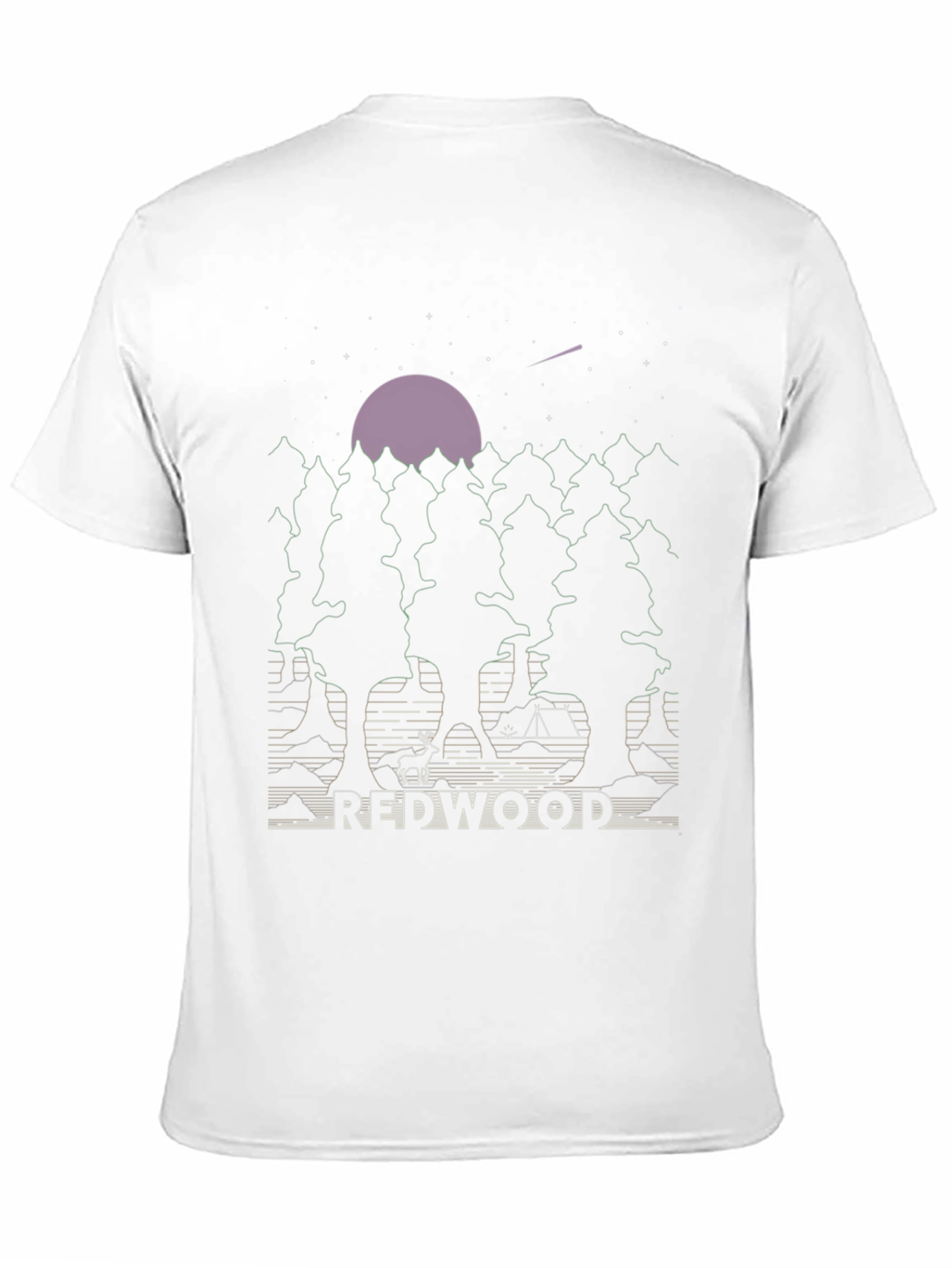 Redwood Forest Graphic T-Shirt