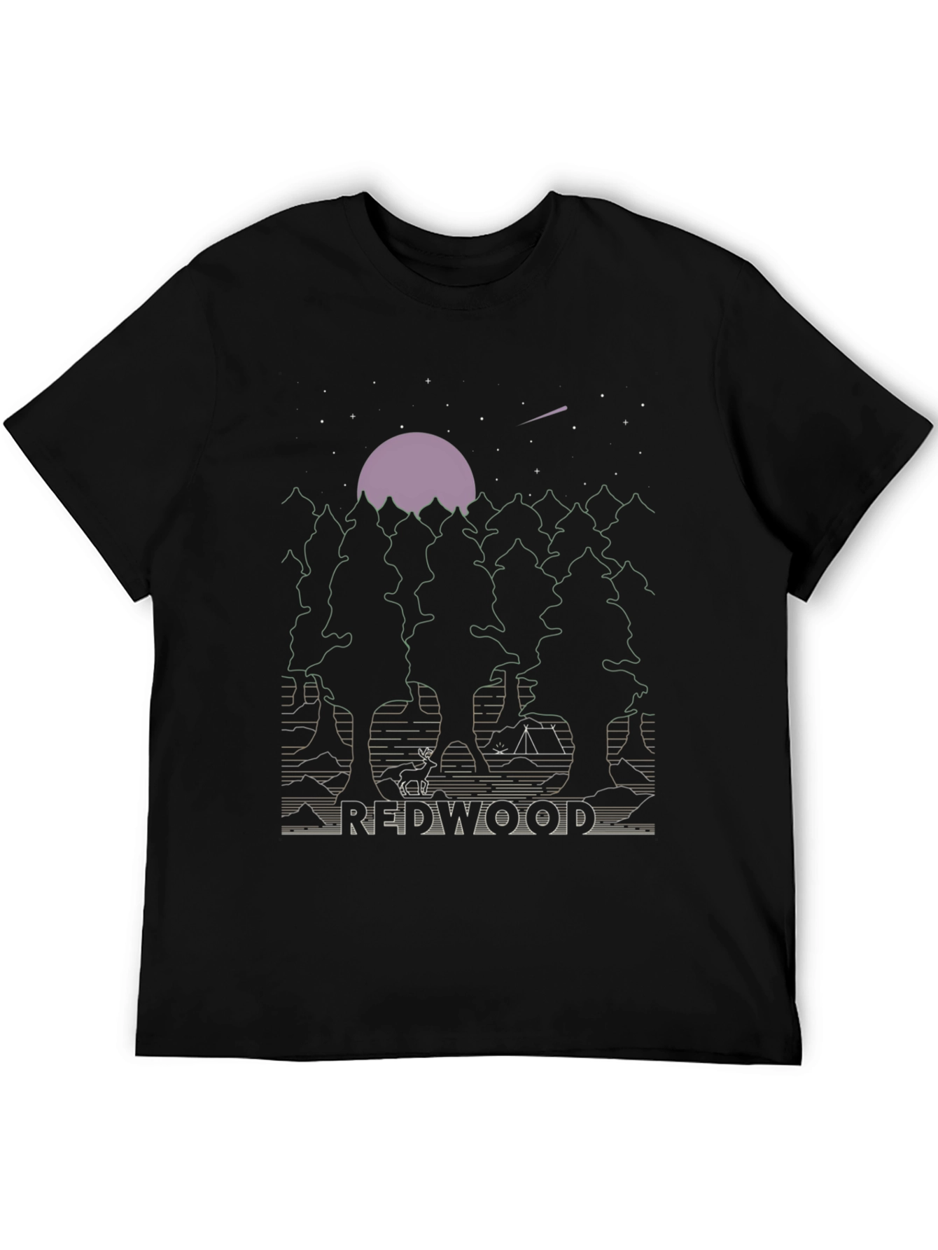 Redwood Forest Graphic T-Shirt