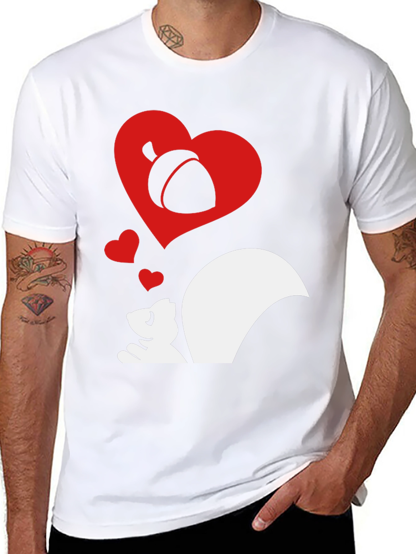 Squirrel Love T-Shirt: Nutty About You!