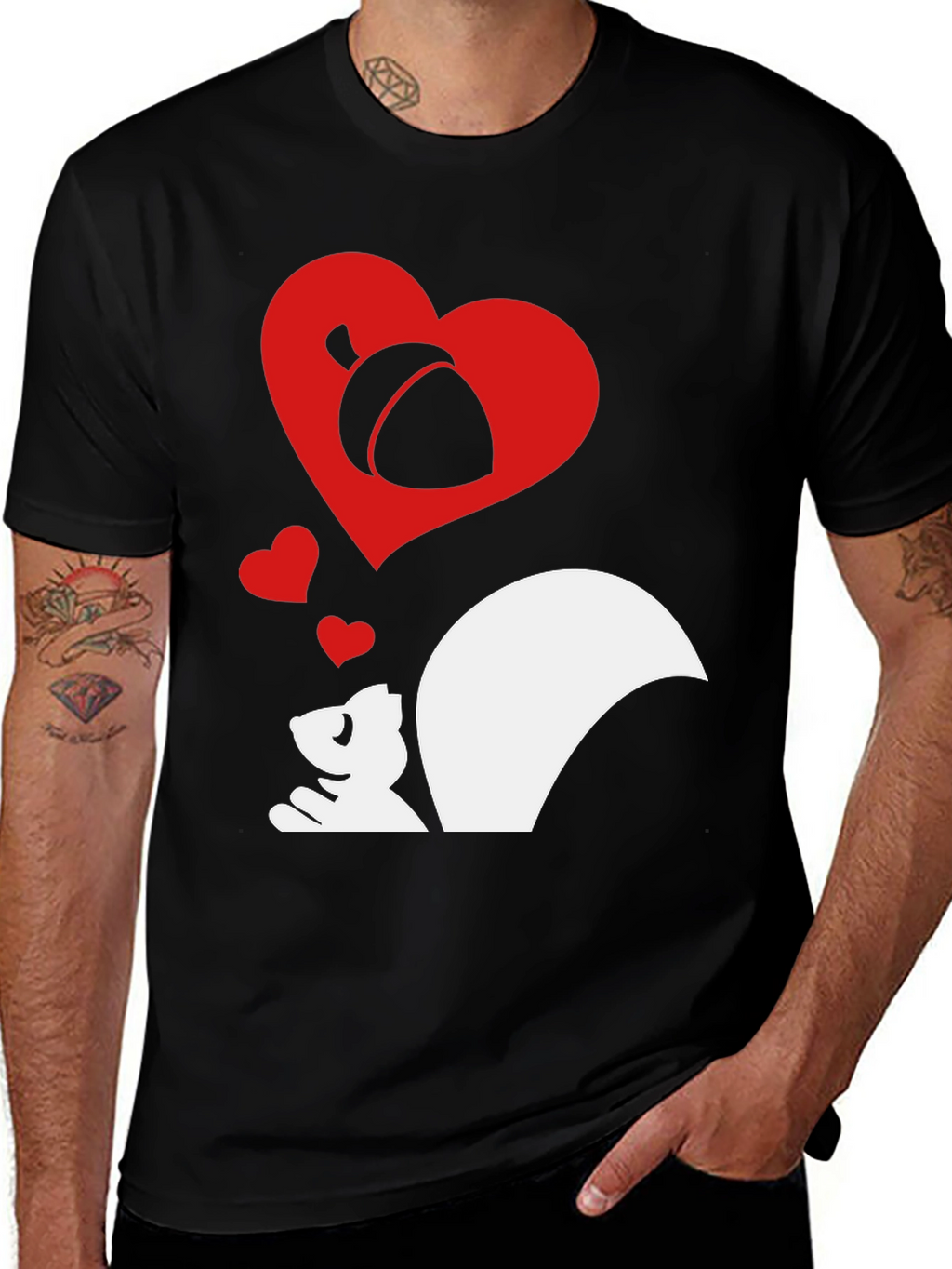 Squirrel Love T-Shirt: Nutty About You!