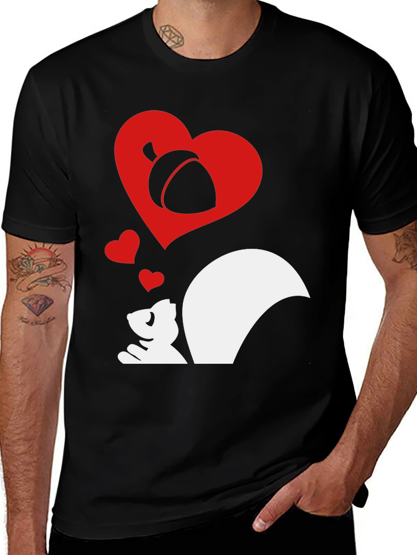 Squirrel Love T-Shirt: Nutty About You!