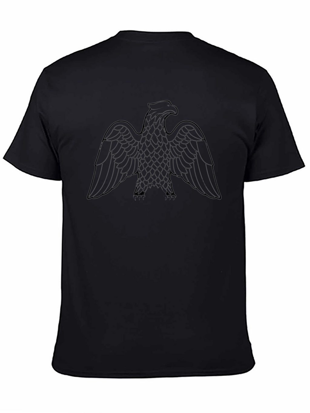 Black Eagle Graphic Tee - Casual Comfort