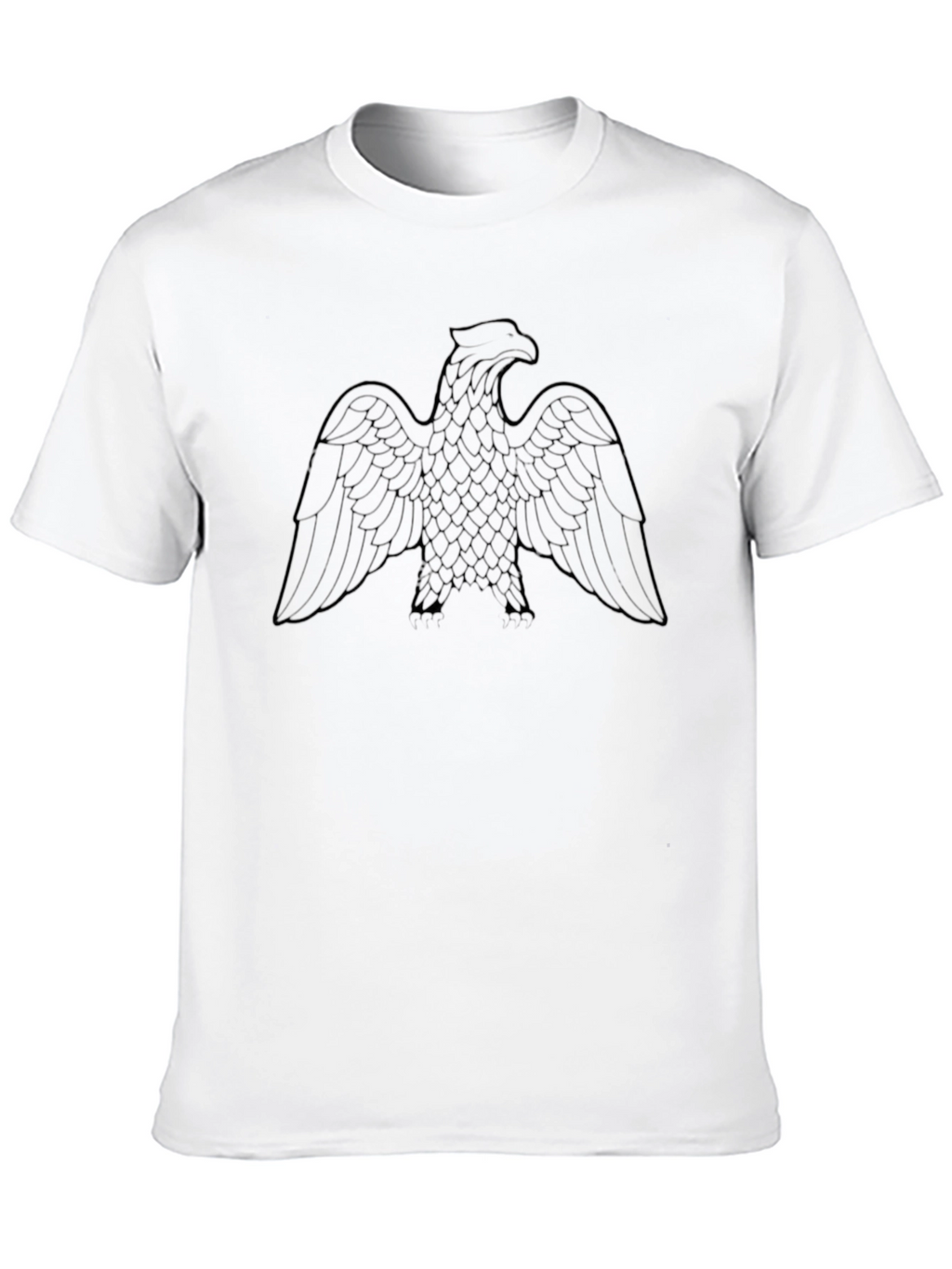 Black Eagle Graphic Tee - Casual Comfort