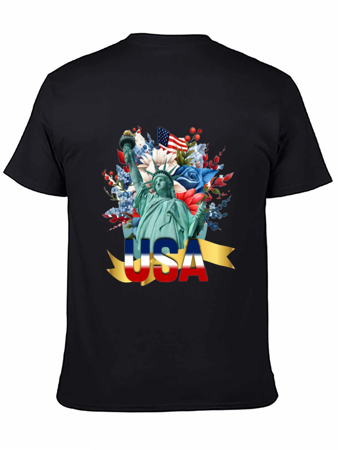 USA Liberty Statue Graphic Tee