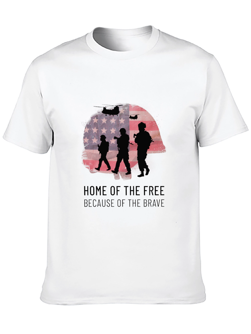 Home of the Free Patriotic T-Shirt