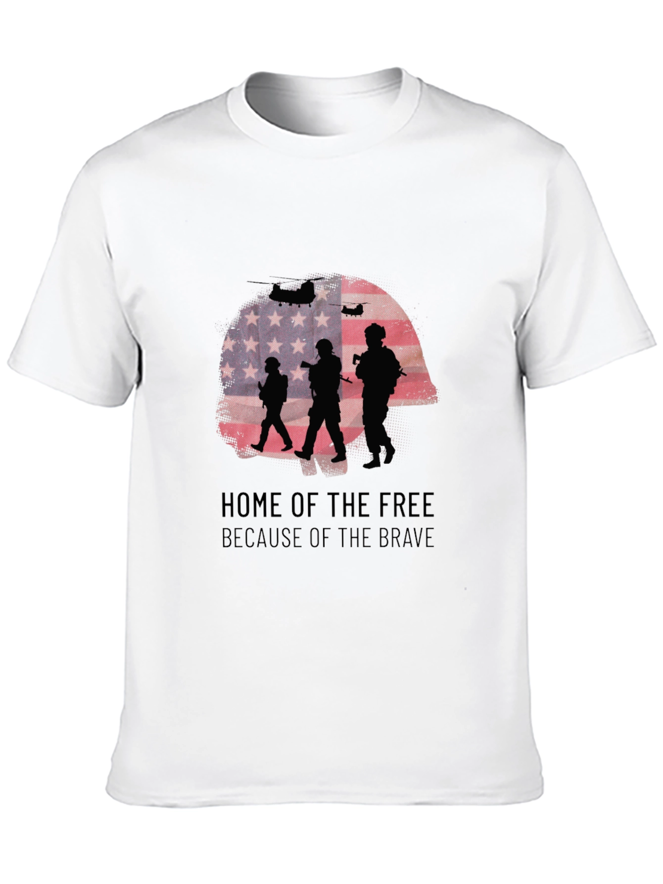 Home of the Free Patriotic T-Shirt