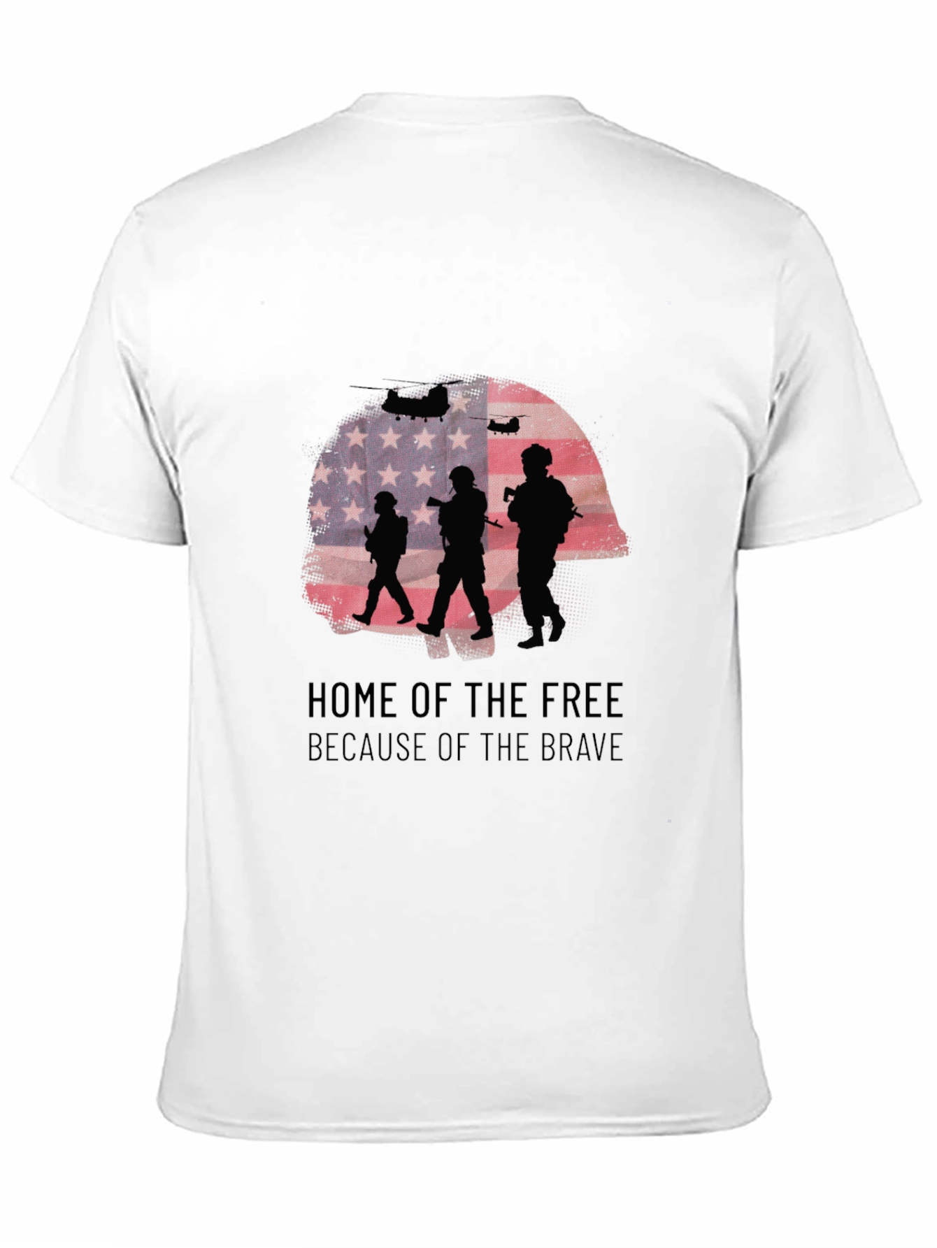 Home of the Free Patriotic T-Shirt