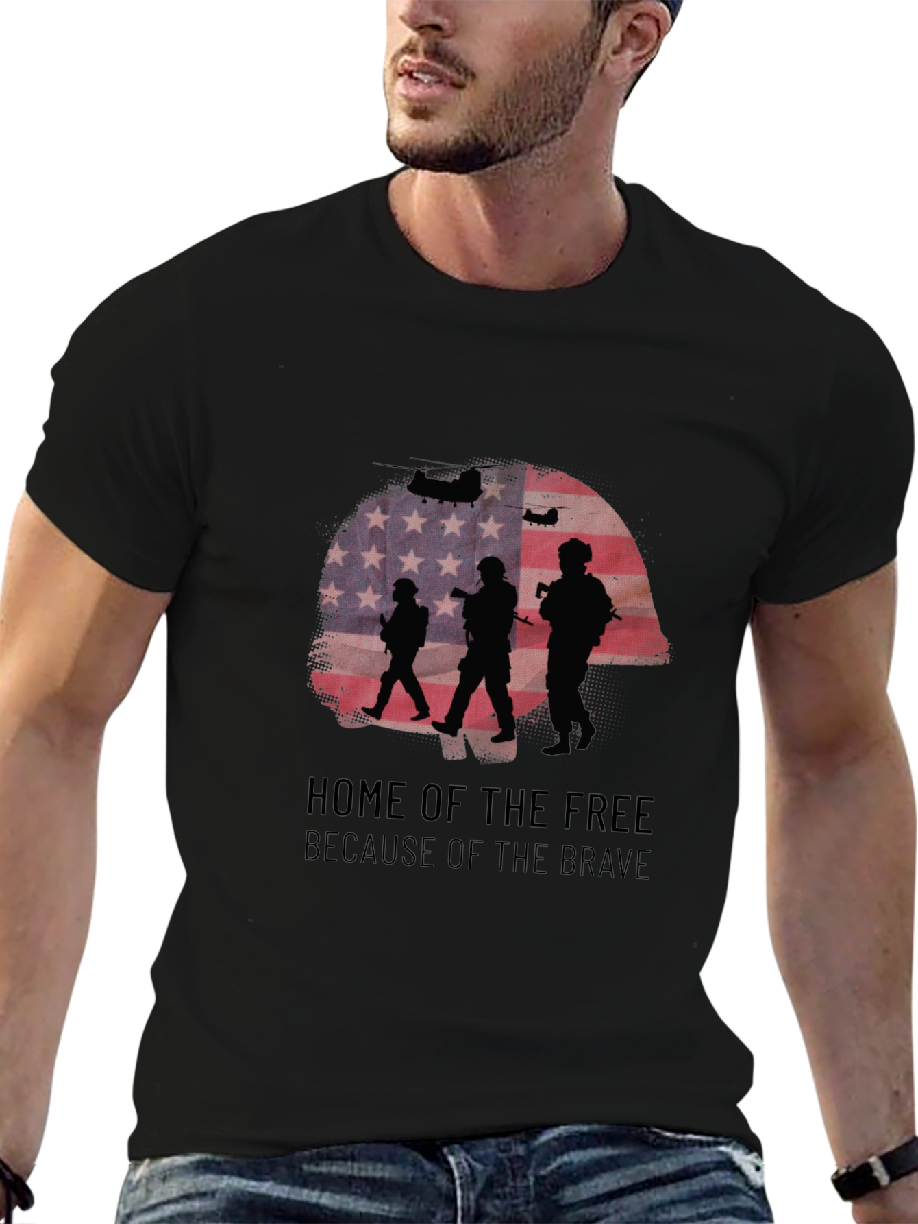 Home of the Free Patriotic T-Shirt