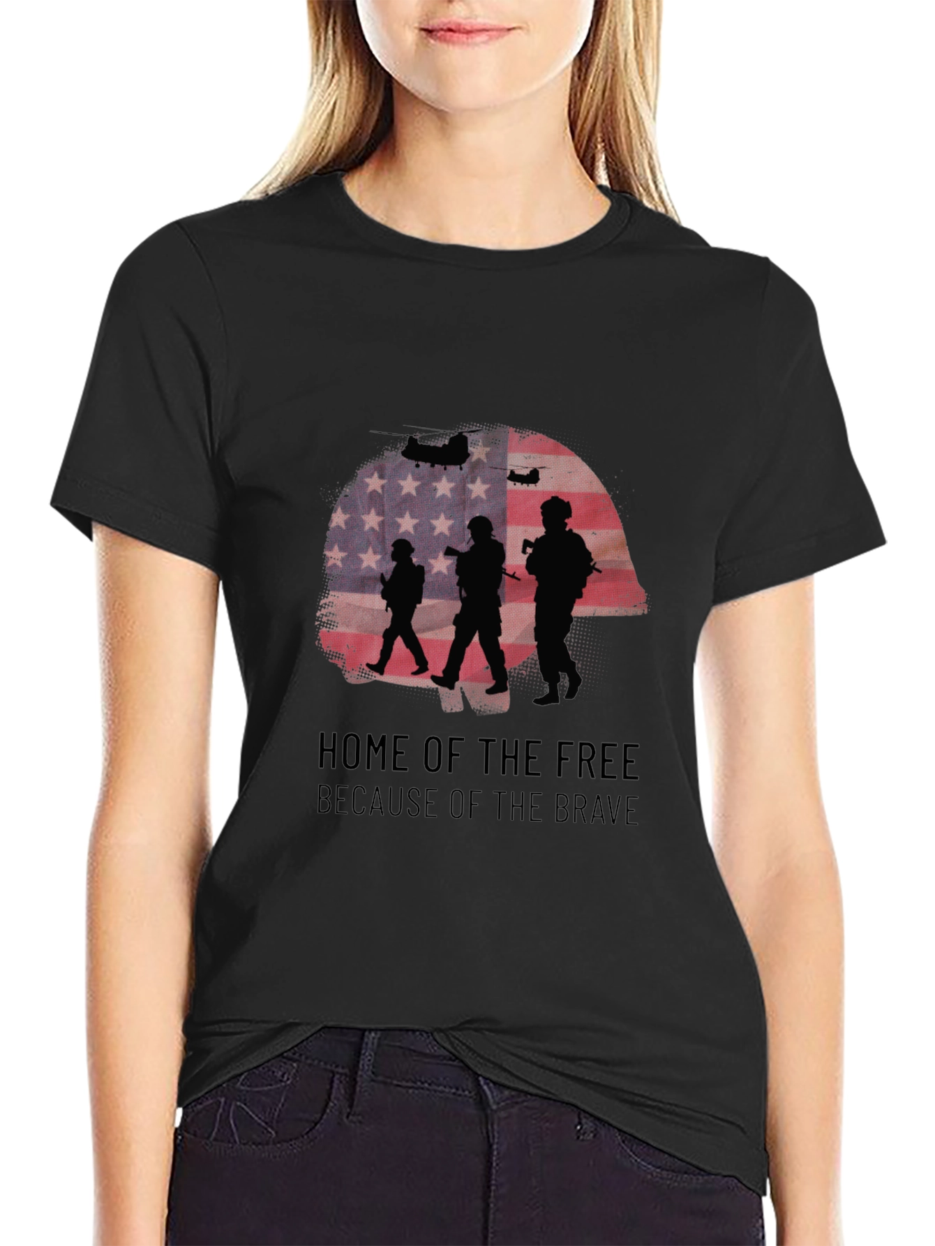 Home of the Free Patriotic T-Shirt