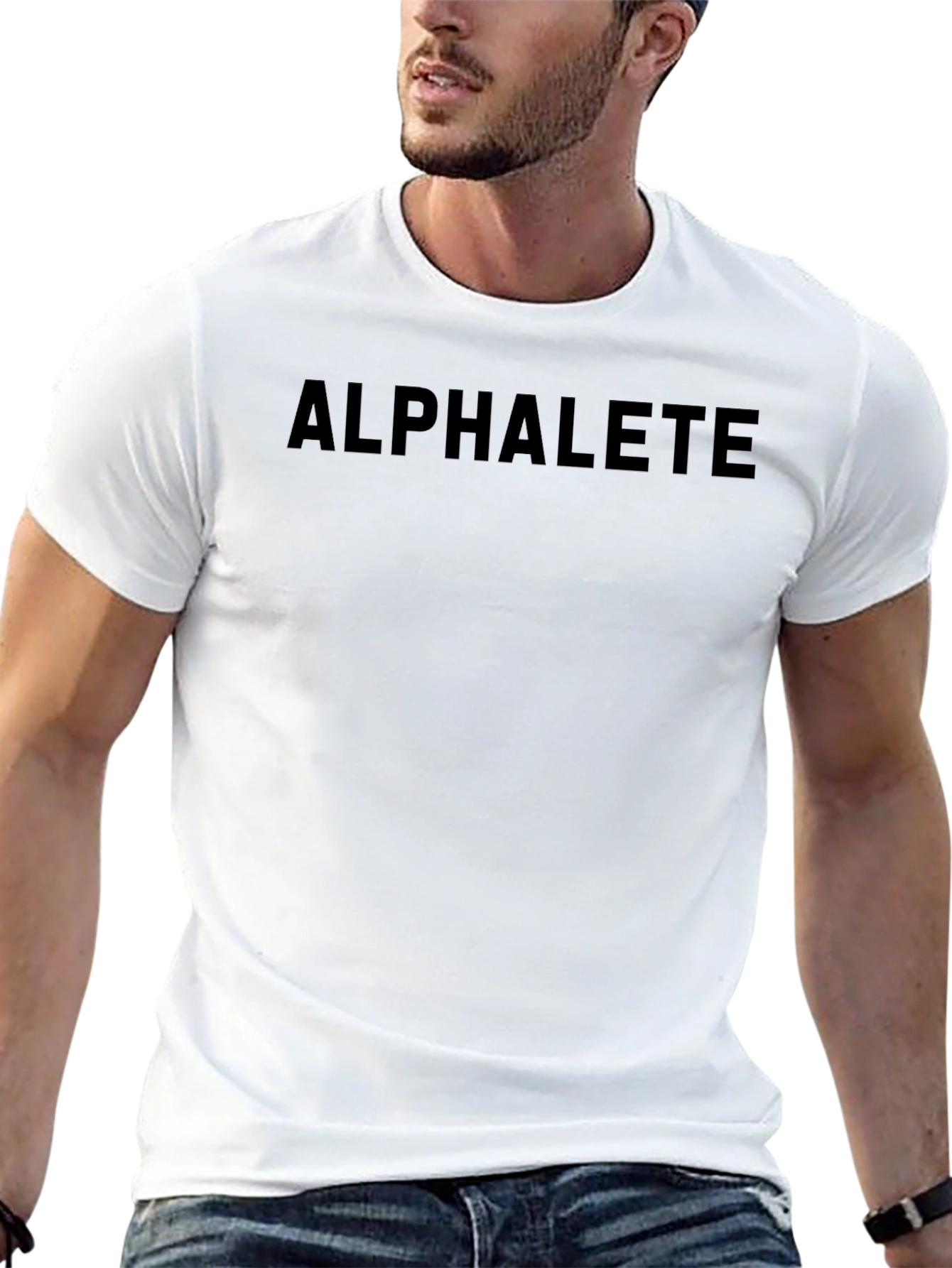 Alphalete Black T-Shirt - Gym & Fitness Apparel