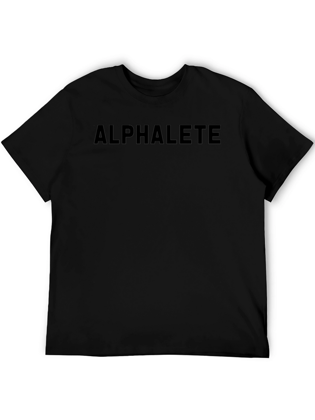 Alphalete Black T-Shirt - Gym & Fitness Apparel