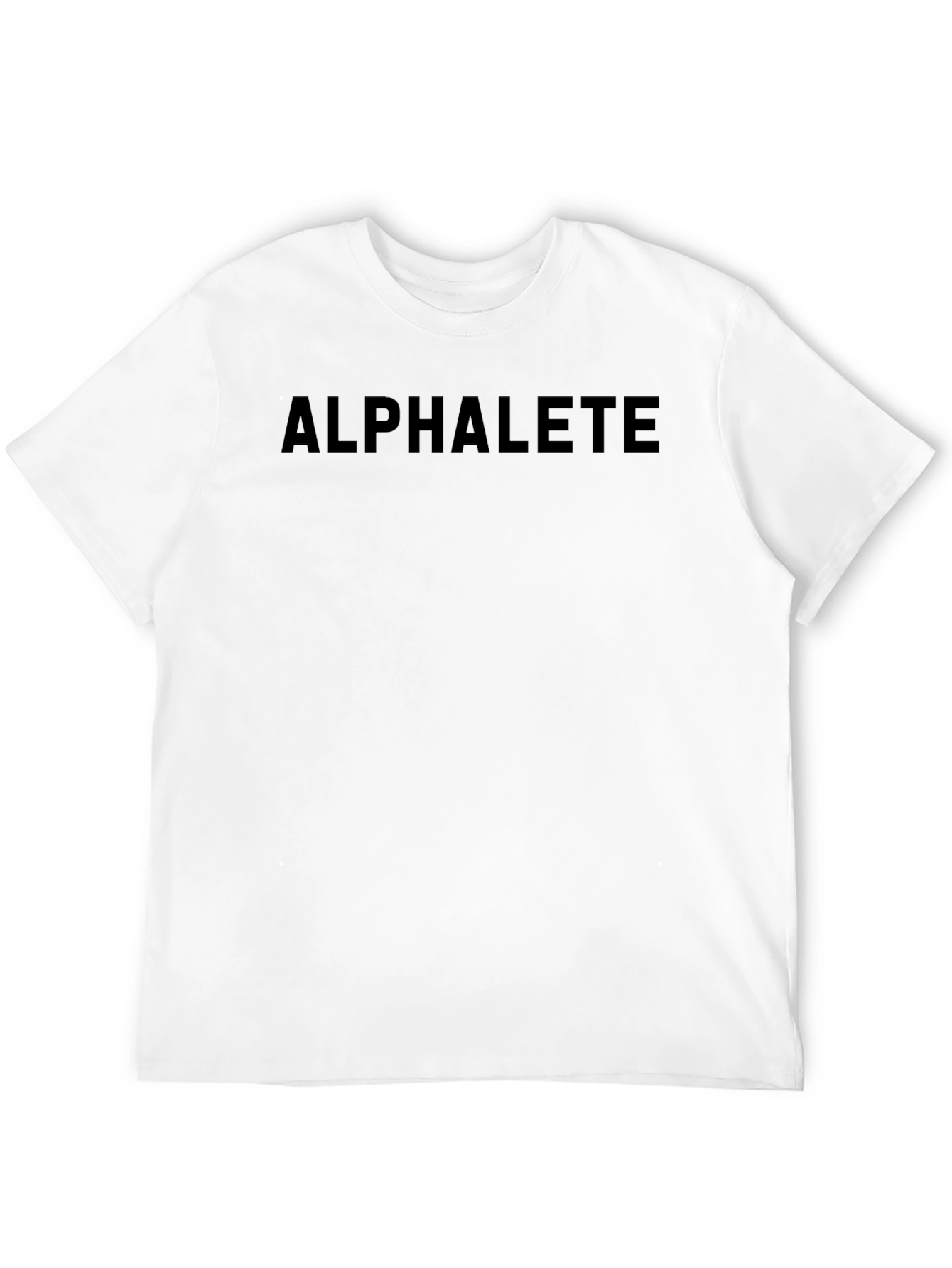 Alphalete Black T-Shirt - Gym & Fitness Apparel